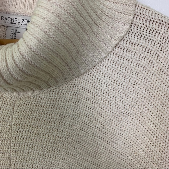 Rachel Zoe Cream Turtleneck Sweater - Picture 10 of 12